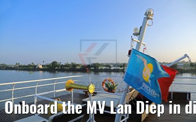 Onboard the MV Lan Diep in direction of Cai Be, Vietnam 09.04.2017