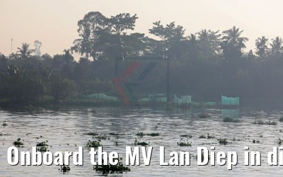 Onboard the MV Lan Diep in direction of Cai Be, Vietnam 09.04.2017