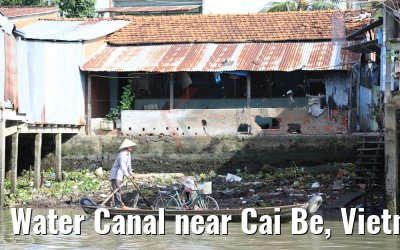 Water Canal near Cai Be, Vietnam 09.04.2017