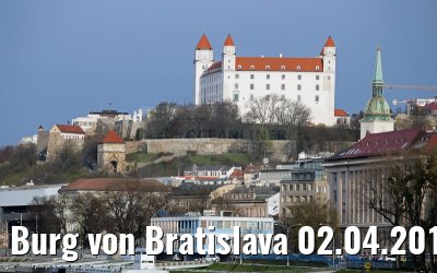 Burg von Bratislava 02.04.2015