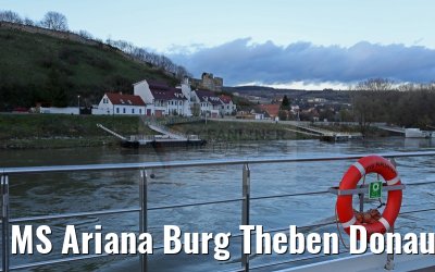 MS Ariana Burg Theben Donau 02.04.2015