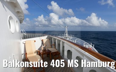 Balkonsuite 405 MS Hamburg 