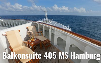 Balkonsuite 405 MS Hamburg 