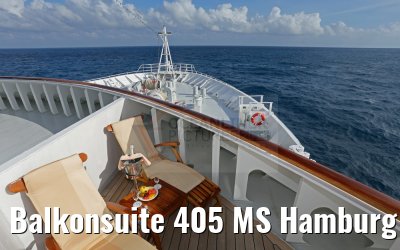 Balkonsuite 405 MS Hamburg 