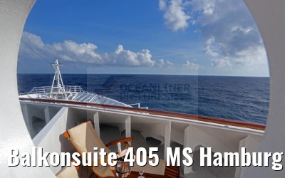 Balkonsuite 405 MS Hamburg 
