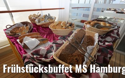 Frühstücksbuffet MS Hamburg 01.02.2016