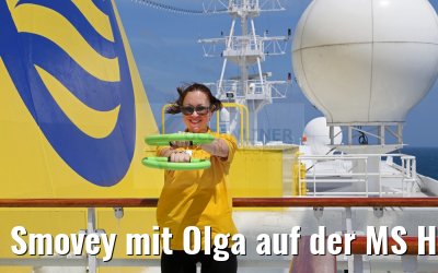 Smovey mit Olga auf der MS Hamburg 01.02.2016