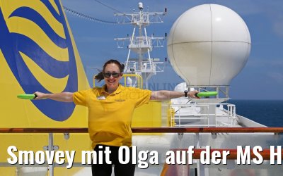 Smovey mit Olga auf der MS Hamburg 01.02.2016