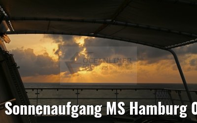 Sonnenaufgang MS Hamburg 01.02.2016