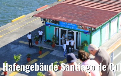 Hafengebäude Santiago de Cuba 05.12.2017
