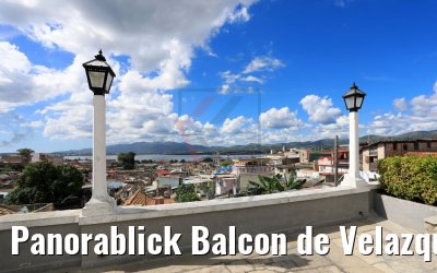 Panorablick Balcon de Velazquez Santiago de Cuba 05.12.2017