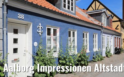 Aalborg Impressionen Altstadt 07.06.2018