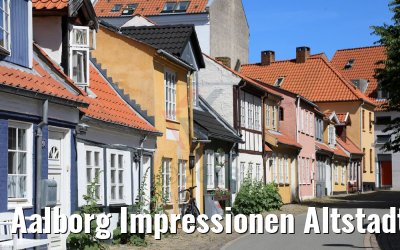 Aalborg Impressionen Altstadt 07.06.2018