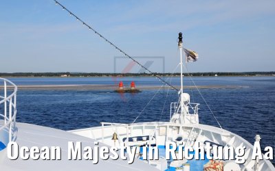 Ocean Majesty in Richtung Aalborg 07.06.2018