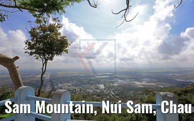Sam Mountain, Nui Sam, Chau Doc Vietnam 10.04.2017