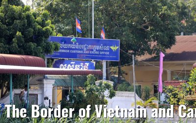 The Border of Vietnam and Cambodia 10.04.2017
