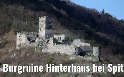 Burgruine Hinterhaus bei Spitz an der Donau 03.04.2015