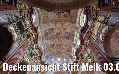 Deckenansicht Stift Melk 03.04.2015