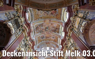 Deckenansicht Stift Melk 03.04.2015