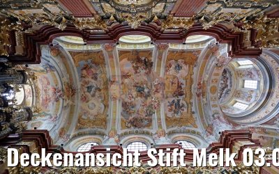 Deckenansicht Stift Melk 03.04.2015
