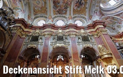 Deckenansicht Stift Melk 03.04.2015