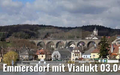 Emmersdorf mit Viadukt 03.04.2015
