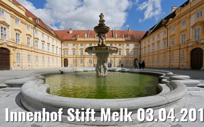 Innenhof Stift Melk 03.04.2015