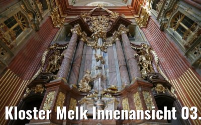 Kloster Melk Innenansicht 03.04.2015