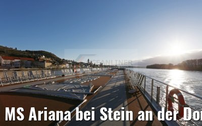 MS Ariana bei Stein an der Donau 03.04.2015