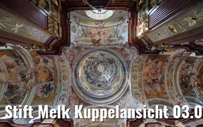 Stift Melk Kuppelansicht 03.04.2015