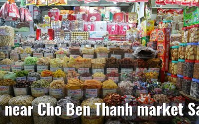 near Cho Ben Thanh market Saigon 02.02.2016