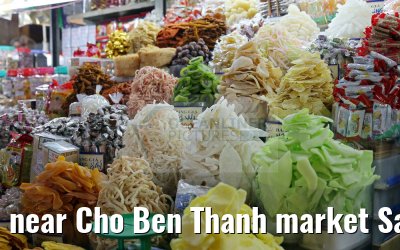 near Cho Ben Thanh market Saigon 02.02.2016