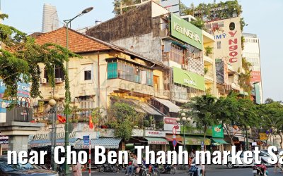 near Cho Ben Thanh market Saigon 02.02.2016