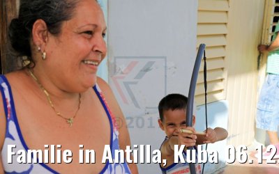 Familie in Antilla, Kuba 06.12.2017