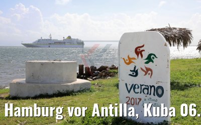 Hamburg vor Antilla, Kuba 06.12.2017