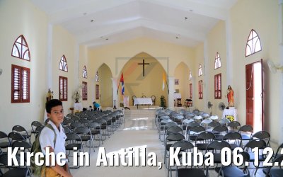 Kirche in Antilla, Kuba 06.12.2017