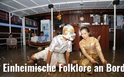 Einheimische Folklore an Bord Lan Diep 11.04.2017