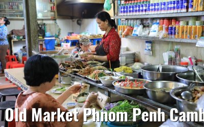 Old Market Phnom Penh Cambodia 11.04.2017