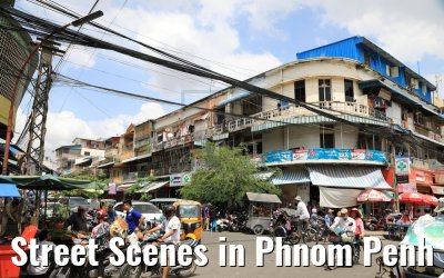 Street Scenes in Phnom Penh 11.04.2017