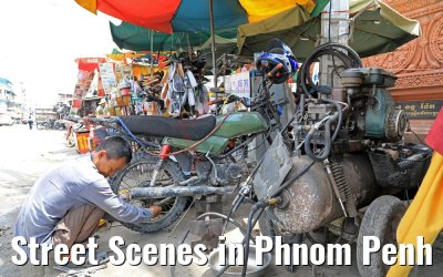Street Scenes in Phnom Penh 11.04.2017