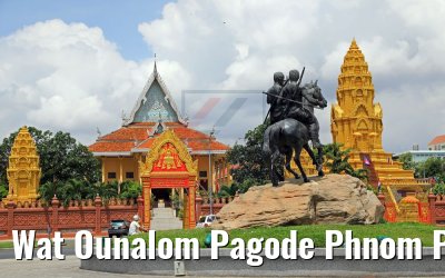 Wat Ounalom Pagode Phnom Penh 11.04.2017