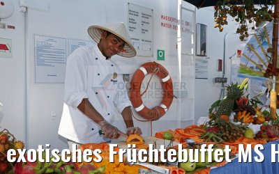 exotisches Früchtebuffet MS Hamburg