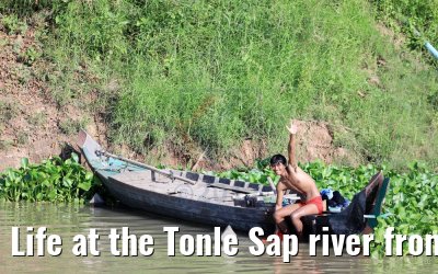 Life at the Tonle Sap river from Koh Chen Village to Kampong Chhnang 12.04.2017