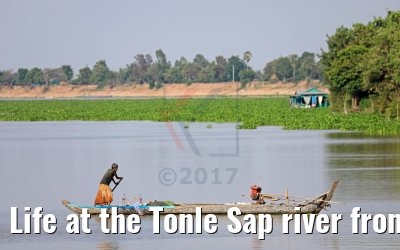 Life at the Tonle Sap river from Koh Chen Village to Kampong Chhnang 12.04.2017