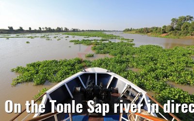 On the Tonle Sap river in direction to Kampong Chhnang 12.04.2017