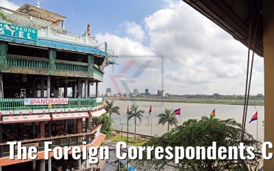 The Foreign Correspondents Club Hotel and Bar in Phnom Penh 12.04.2017