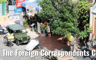 The Foreign Correspondents Club Hotel and Bar in Phnom Penh 12.04.2017