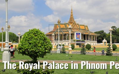 The Royal Palace in Phnom Penh 12.04.2017