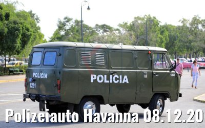 Polizeiauto Havanna 08.12.2017