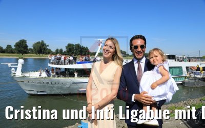 Cristina und Inti Ligabue mit Diletta Ligabue